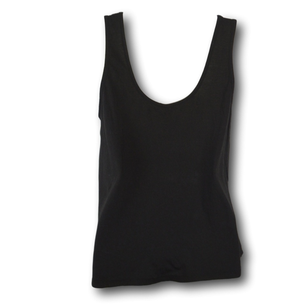 ASOS Black Sleeveless Tank Top 10 - Picture 3 of 3